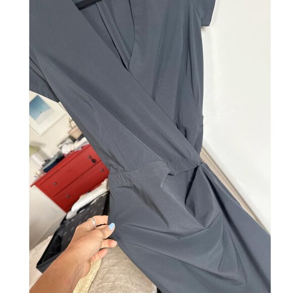 Kosan  GO Travel Wrap Dress XS, Navy/Grey - Picture 6 of 6